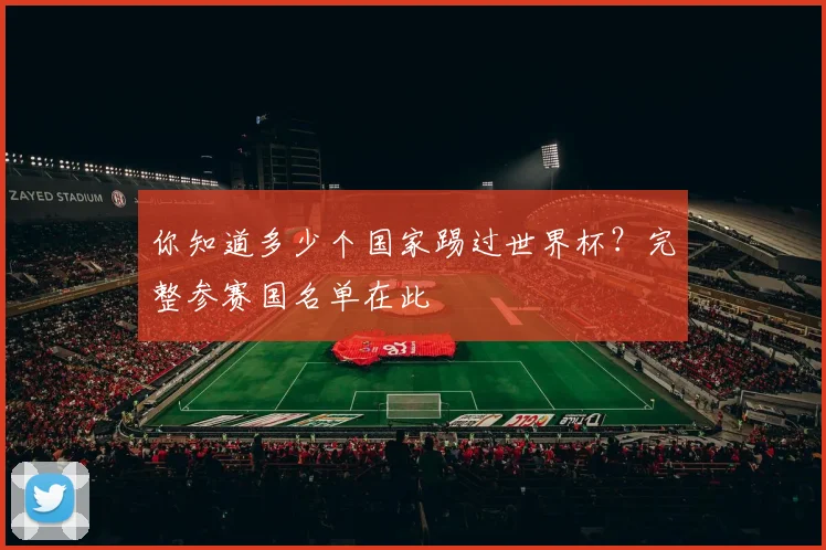 你知道多少个国家踢过世界杯?完整参赛国名单在此
